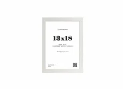 Fotokader Riga 18x13cm - hout massief - wit