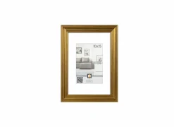Fotokader Salerno 13x17,5cm - kunststof - goud