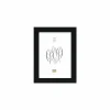 Fotokader S66KF2P1  20x15cm - hout & glas - zwart