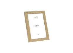 Fotokader 15x10cm - hout & glas - bruin