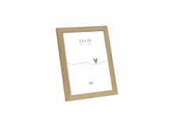 Fotokader 18x13cm - hout & glas - bruin