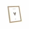 Fotokader 24x18cm - hout & glas - bruin
