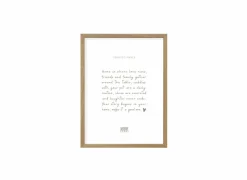 Fotokader 50x40cm - hout & glas - bruin