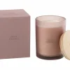 Geurkaars Figue Frivole Ø10,5x14cm - glas/paraffine - roze