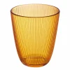 Glas Concepto Stripy 31cl - glas - amber