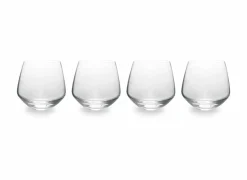 Glas Mystique 39cl - glas - transparant set van 4