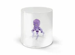 Glas Octopus 25cl - glas - paars