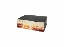 Glas Olga 45cl - glas - amber set van 6