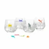 Glass marker Sticky Cats set van 8