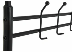 Halkast Penny 67cm - metaal - mat zwart