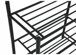 Halkast Penny 67cm - metaal - mat zwart