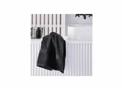Handdoek Essential 50x90cm - katoen - zwart