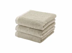 Handdoek London 55x100cm - katoen - desert