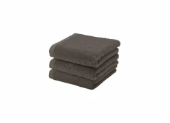 Handdoek London 55x100cm - katoen - ash