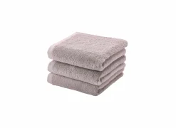 Handdoek London 55x100cm - stof - nude