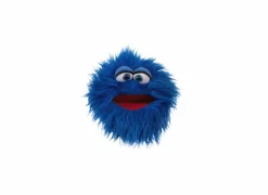 Handpop Jabberwalky H17cm - polyester - blauw