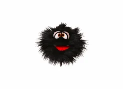 Handpop Kladerradatsch H20cm - polyester - zwart