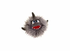 Handpop Kleine Hainer H19cm - polyester - grijs
