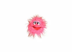 Handpop Knups H20cm - polyester - roze