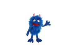 Handpop Monster to go Schmackes H30cm - polyester - blauw