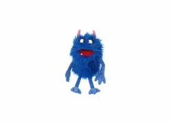 Handpop Monster to go Schmackes H30cm - polyester - blauw
