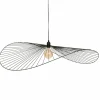 Hanglamp Adelia Ø98cm - staal - zwart