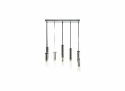 Hanglamp Glasini 80x30cm 8x25W E14