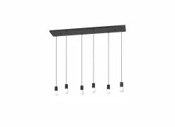 Hanglamp Nogalte 130x22cm 6x40W E27