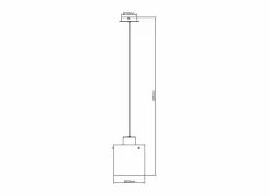 Hanglamp Seth Ø20cm 60W E27