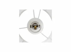 Hanglamp Tobie Ø37cm - katoen/staal - wit