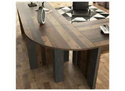 Hoekbureau Clif-B 70x70x74cm - decor - old wood