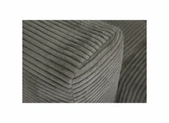 Hoeksalon Abby 311x170cm - stof - bruin met bedfunctie