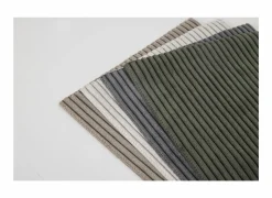 Hoeksalon Abby 311x170cm - stof - beige met bedfunctie