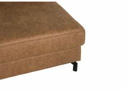 Hoeksalon Alicante 373x228cm - stof - cognac