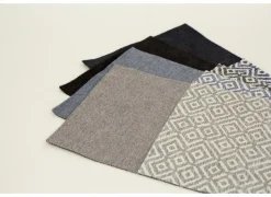 Hoeksalon Alster 268x161cm - stof - donkerblauw met bedfunctie