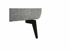 Hoeksalon Amira 290x228cm - stof - grijs met relax