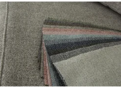 Hoeksalon Arkon 296x238cm - stof - taupe met relax