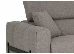 Hoeksalon Arkon 296x238cm - stof - taupe met relax