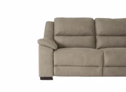 Hoeksalon Berry 372x292cm - stof - beige met relax