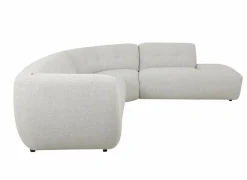 Hoeksalon Bibao 287x245cm - stof - greige