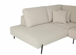 Hoeksalon Celaya 298x223cm - stof - ecru