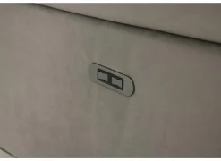 Hoeksalon Cell 295x232cm - stof - grijs met relax