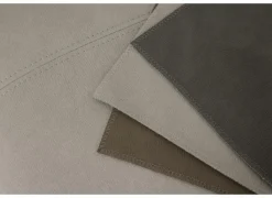 Hoeksalon Cell 295x232cm - stof - grijs met relax