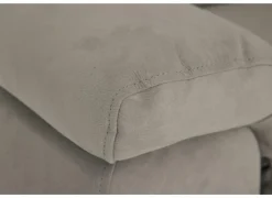 Hoeksalon Cell 295x232cm - stof - grijs