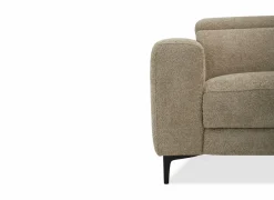 Hoeksalon Cine 277x168cm - stof - taupe