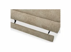 Hoeksalon Cine 277x168cm - stof - taupe met relax