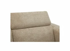 Hoeksalon Cine 277x168cm - stof - taupe met relax