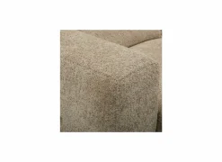 Hoeksalon Cine 277x168cm - stof - taupe met relax