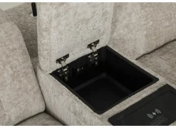 Hoeksalon Crow 334x301cm - stof - turtledove