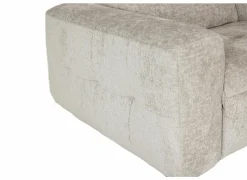 Hoeksalon Crow 334x301cm - stof - turtledove